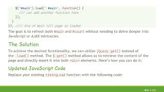 How to Add Another Div ID to setInterval Load in AJAX Scripts