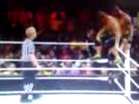 WWE Royale Rumble 2014 Randy Orton vs Jhon Cena Wyatt Family Destroys Jhon Cena