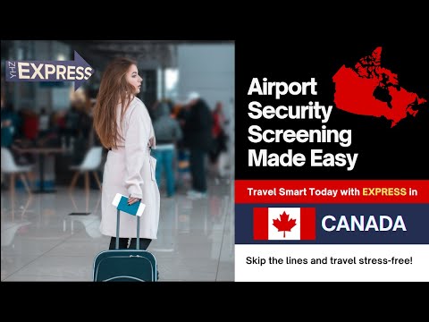 How to Book an Express Appointment at Canadian Airports| How to Skip the Security Line #canada