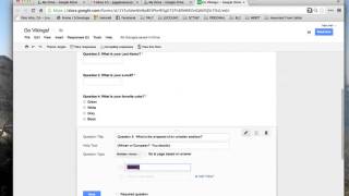 Viking Tech Tips #2:  Google Forms-Basic