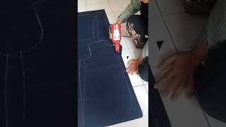 motong jas almamater #jasalmer #menjahit #sewing #fashion #shorts #short #shortvideo #shortsvideo