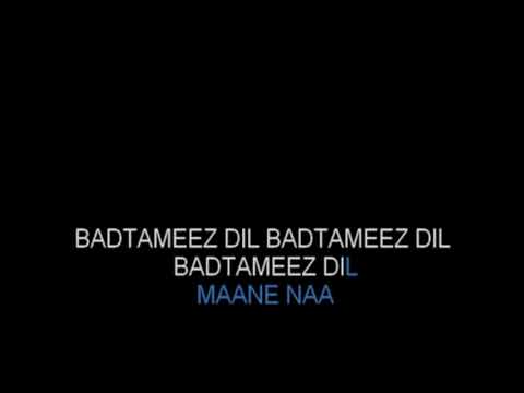 BadtameezKaraokeFULLMinus3