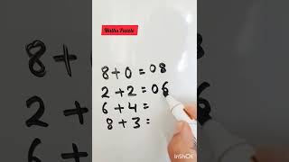 8+0=0#puzzle #quiztime #trendingreels #viralshorts #reelsvideo #mathsreels #youtubeshorts #mathsquiz