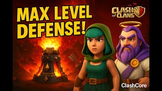 MAX LEVEL DEFENSE! 💣 Unbreakable Clash of Clans Base