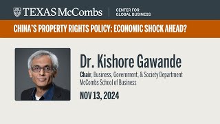 China's Property Rights Policy : Economic Shock Ahead?