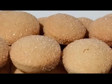 Receita de bolacha com açúcar cristal e canela! #façaevenda