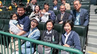 【阪神】吉田義男さんのファミリーが巨人戦観戦　甲子園で見届ける