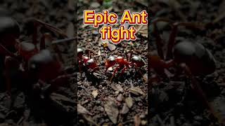 Epic Ant Battle You’ve Never Seen! 🐜💥 #AntFight #NatureBattle #BugWars #EpicClash #InsectShorts
