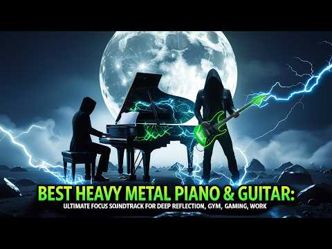 Best Heavy Metal Piano and Guitar : Ultimate Focus Soundtrack for Deep Reflection, Gym, Gaming, Work