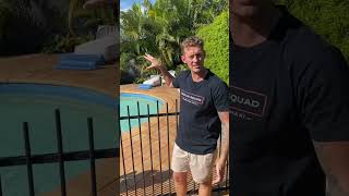 Pool safety 💦This week on #maxisrescuesquad #lifeguardmaxi #lifesaving #pool #swimming #watersafety