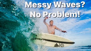 SECRETS To Surfing Bad Waves: How Onshore Surfing Helps Progress!