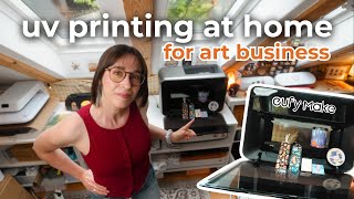 At home UV printing with the Eufy Make E1 ✿ Small Art Business Edition