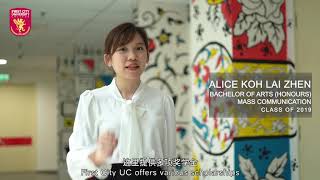 Alumni sharing-"Why Study in First City UC"