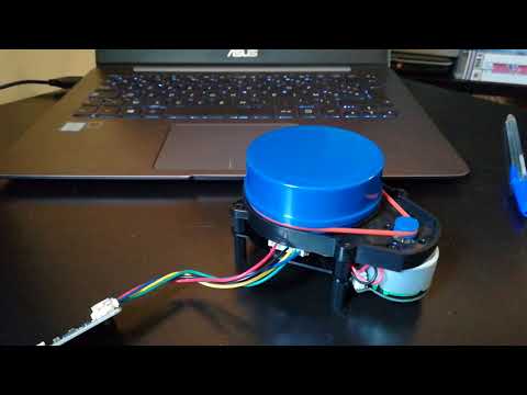 YDLIDAR X4 lidar - First test from sdk