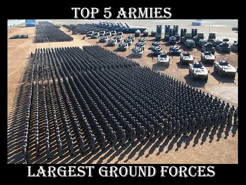 Top 5 Biggest Armies - 2023