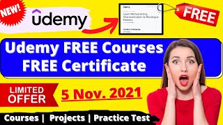 Udemy Free Courses Certificate | Udemy Coupon Code 2021 | Best Online Courses in 2021