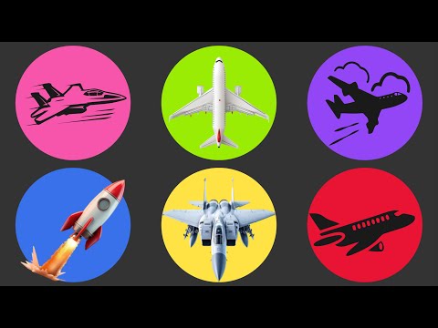 Type of airplane: air force one airplane, airliner, airasia airplane, space rocket, stealth jet F35b