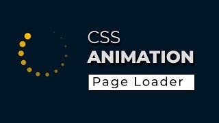 CSS Page Loading Animation CSS3 Loader CSS3 Animation Tutorial | csPoint