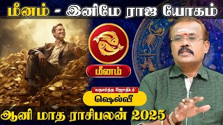 🔴 Meenam | ஆனி மாத ராசிபலன் 👉 எல்லாம் மாறும் - Astrologer Shelvi | Aani Matha Rasi Palan 2025