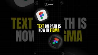Text on Path is now in figma #shorts #design #trending #tutedude
