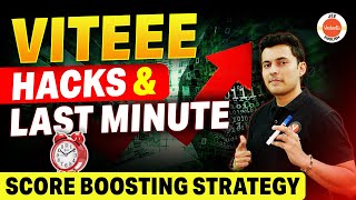 VITEEE 2024 Cheat codes 🏆May delete later ⚠️ Secret Hacks &  Strategy💡 Shreyas Sir