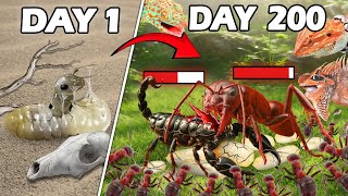 Simulating a Desert for 200 days 😱ANTTREK