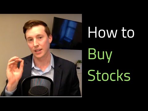 How to Buy Stocks - Easy!