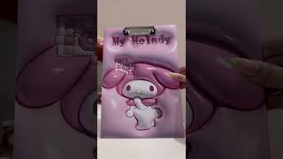 Sanrio clipboard ASMR video
