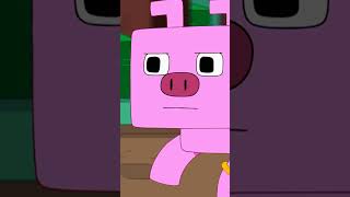 Finn: “I Am Steve” ⛏️😎 | Adventure Time | @cartoonnetworkuk  #shorts #minecraft #minecraftshorts