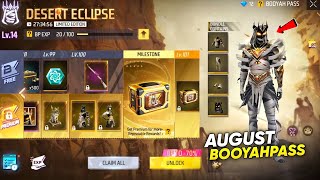 August Booyah Pass Free Fire 2025 | September Booyah Pass Free Fire | Next Booyah Pass Free Fire