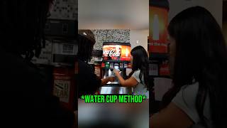 Agent Teaches Extra Emily Water Cup Method 🤣😂
