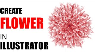 Create Flower in Adobe illustrator 2025 || Advance designing in illustrator