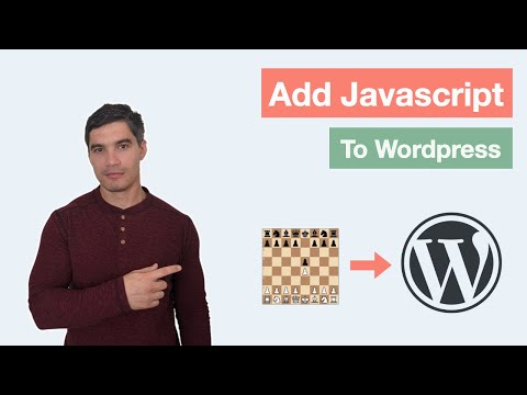 Two ways of adding Javascript to Wordpress