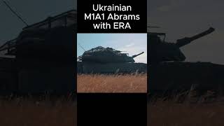 Ukrainian M1A1 SA Abrams with ERA #abramstank #m1a1 #m1abrams  #mbt #tank #戦車 #танк #era #kontakt