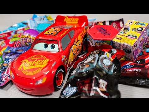 HUGE Sphero Ultimate Lightning McQueen Surprise Cars Blind Bags Eggs Toys for Boys Kinder Playtime