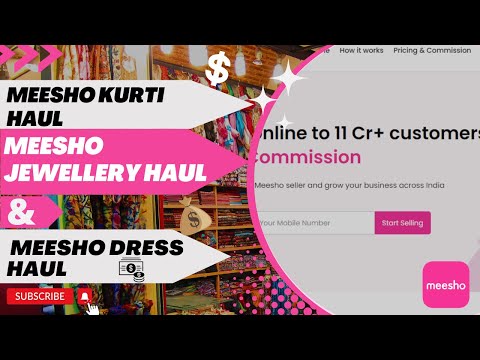 Meesho jewellery, Kurti, and dress haul | Review 2022