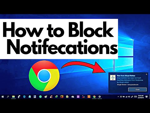 How to Block the notifecation on google chrome