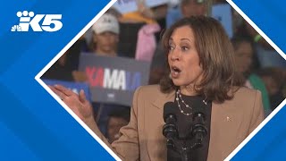 Trump calls for Kamala Harris, and celebrities who endorsed her, to be prosecuted
