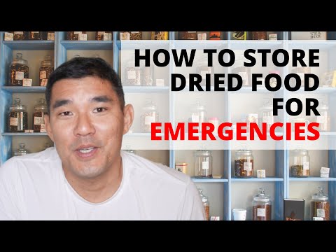 How to Store Dried Food Long-Term