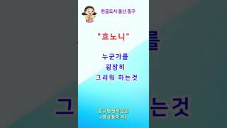 하루 한 글(흐노니)