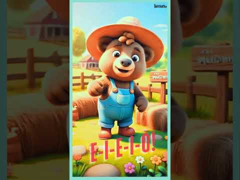 Old MacDonald Had a Farm -Nursery rhyme, kids song,  preschool, kindergarten, grade 1,-8, A