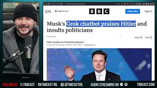 Elon Musk Grok AI GOES FULL MECHAHITLER, Bot Gets Quickly RESET After Insane Rant | Tim Pool