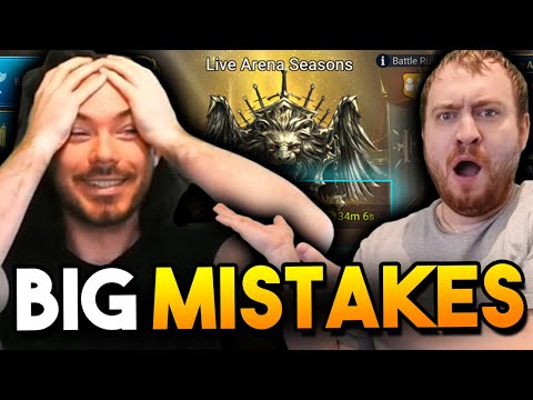 DON'T MAKE THESE MISTAKES IN LIVE ARENA ft.@grimreaper7718 | Raid: Shadow Legends
