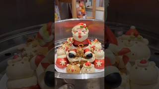 聖誕節交換禮物，帶饅頭去可以嗎？ #美姬饅頭 #台中美食 #造型饅頭 #台中伴手禮 #聖誕節禮物