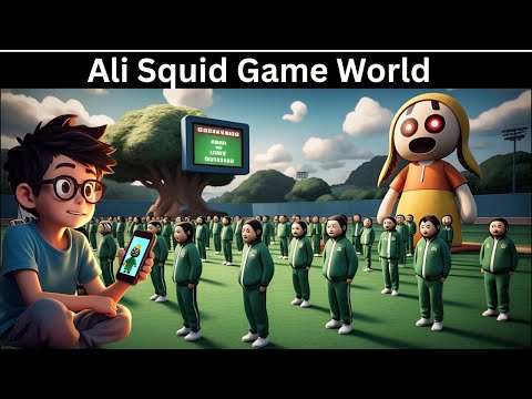 Squid Game World /A Cartoon Adventure/Red Light Green Light
