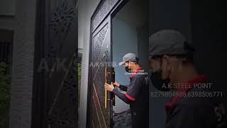 Sliding and folding gate design #slidinggate