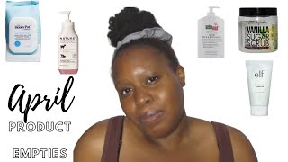 Skincare Empties April 2022| What Products I've Used Up | Would I Repurchase?