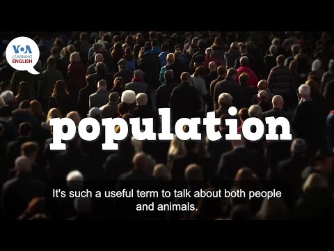 Everyday Grammar Video: 'Population' in Sentences