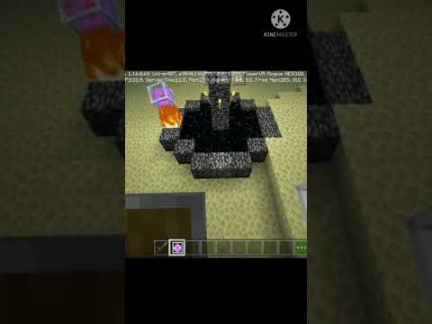 How to respawn Ender dragon in Minecraft #shorts