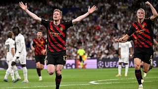 هدف دي بروين الصاروخ في مرمى ريال مدريد | نصف نهائي دوري أبطال أوروبا 🏆